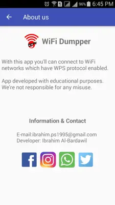 WiFi Dumpper ( WPS Connect )‏ android App screenshot 0